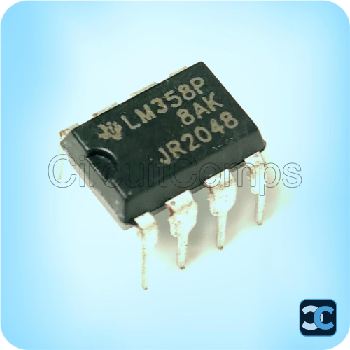LM358P Dual Operational Amplifier 1MHz DIP-8 Op-Amp