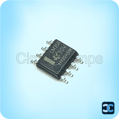 LM358DR Low Power Dual Op-Amp IC – SOIC-8 SMD