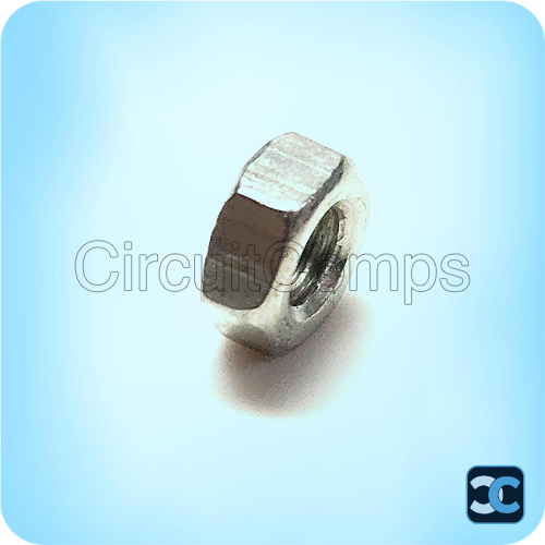 M3 Hex Nut SS304 Stainless Steel 3mm Thread