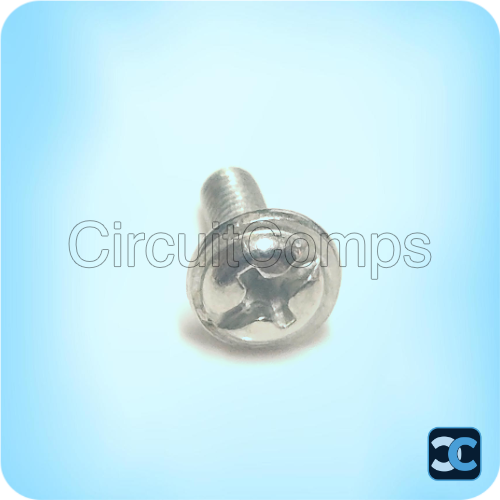 M3 x 8mm Flanged Combination Head Screw SS 304 Stainless Steel