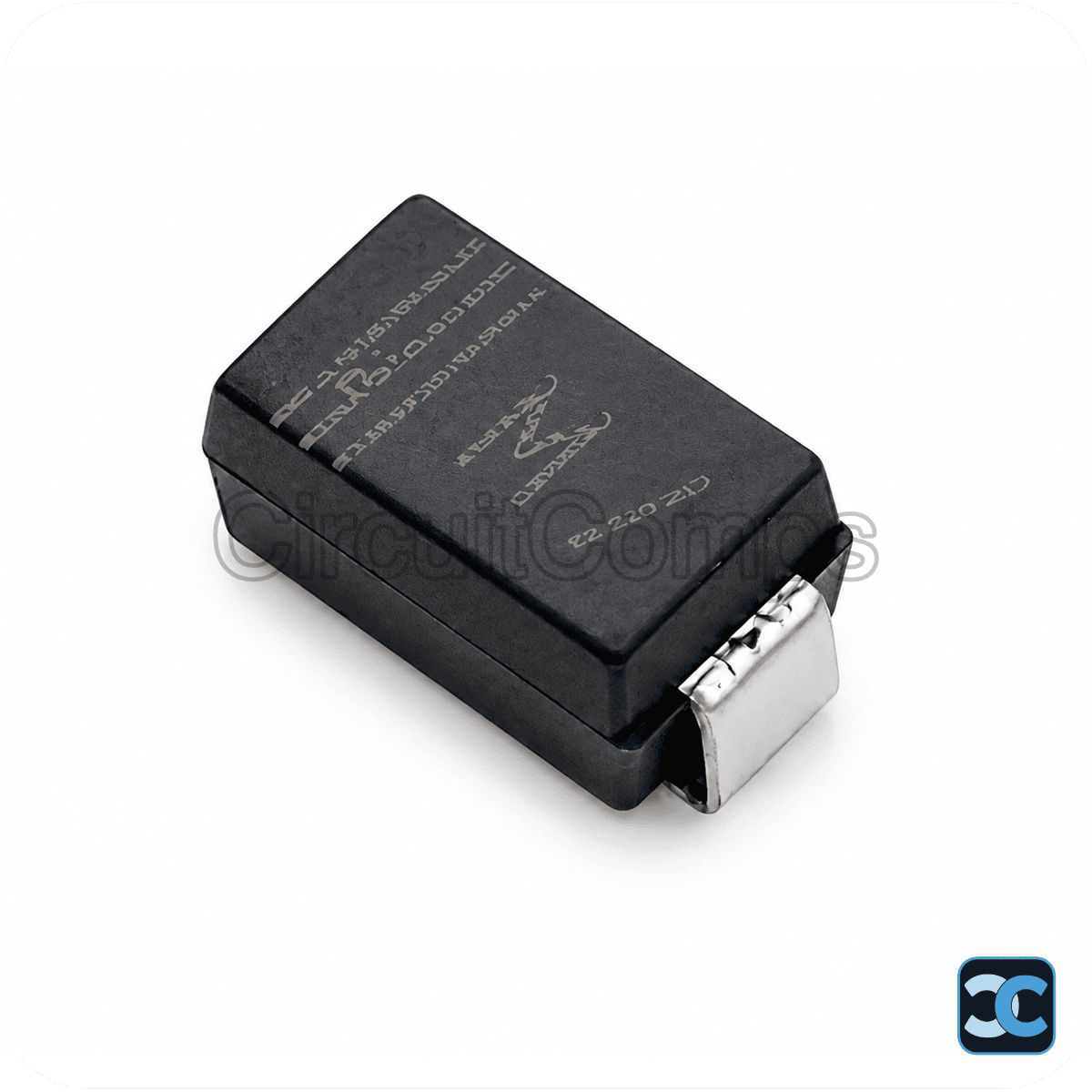 M7 1A 1000V Rectifier Diode SMA DO-214AC SMD