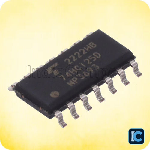 MC74HC125ADR2G – 6V Quad 3-State Noninverting Buffers – CMOS Logic IC – SOIC-14 – ON Semiconductor