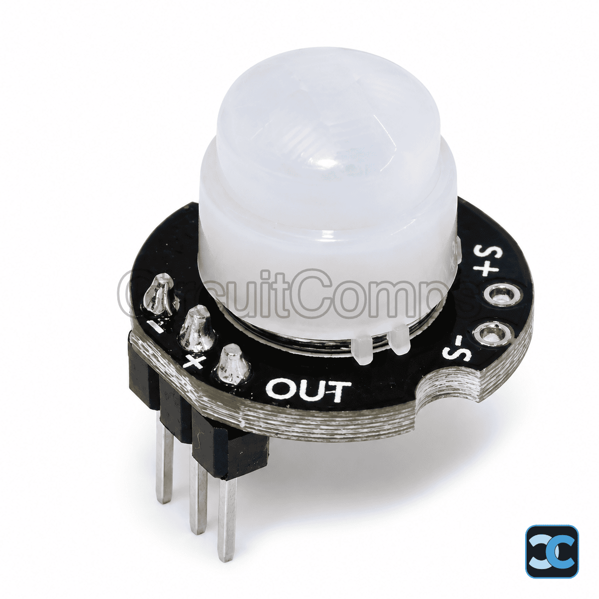 MH-SR602 Mini PIR Motion Sensor Module – 3.3V–15V 120° 3–5m Detection