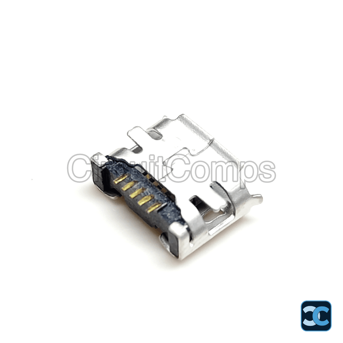 Micro USB Type B Female 5 Pin SMD Connector 1.8A
