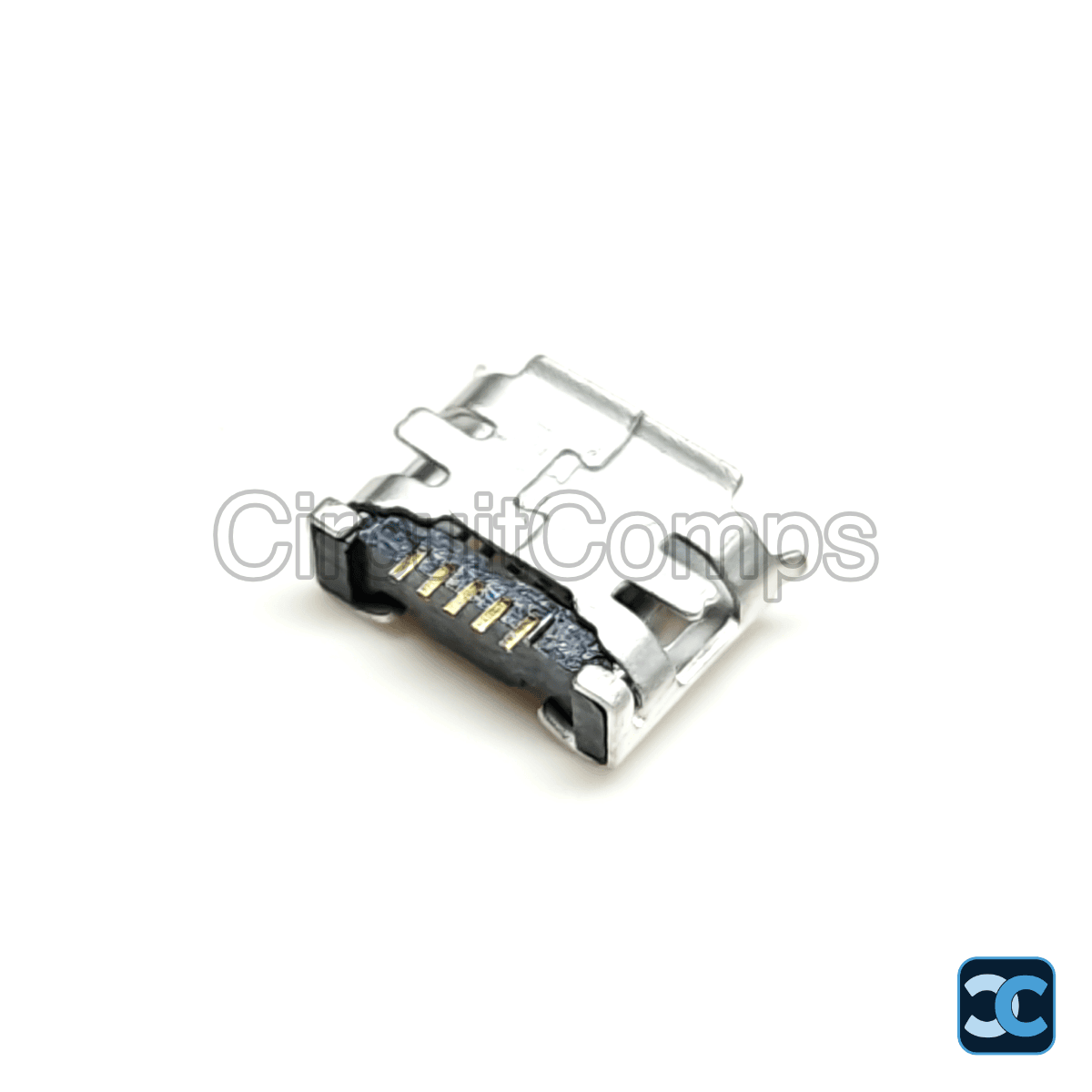 Micro USB Type B Female 5 Pin SMD Connector 1.8A