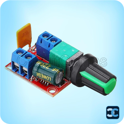 Mini 5A PWM DC Motor Speed Controller Module (3V–35V) – LED Dimmer Swi ...