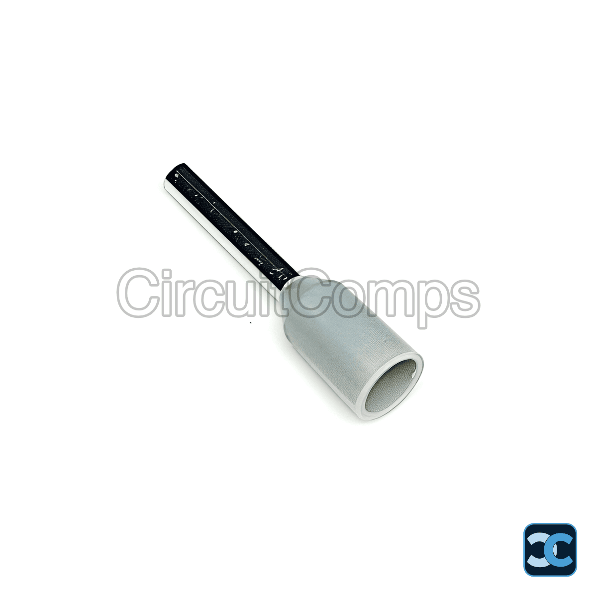 Multicomp Pro E7508 0.75mm² Wire Ferrule 1mm ID White Insulated Terminal