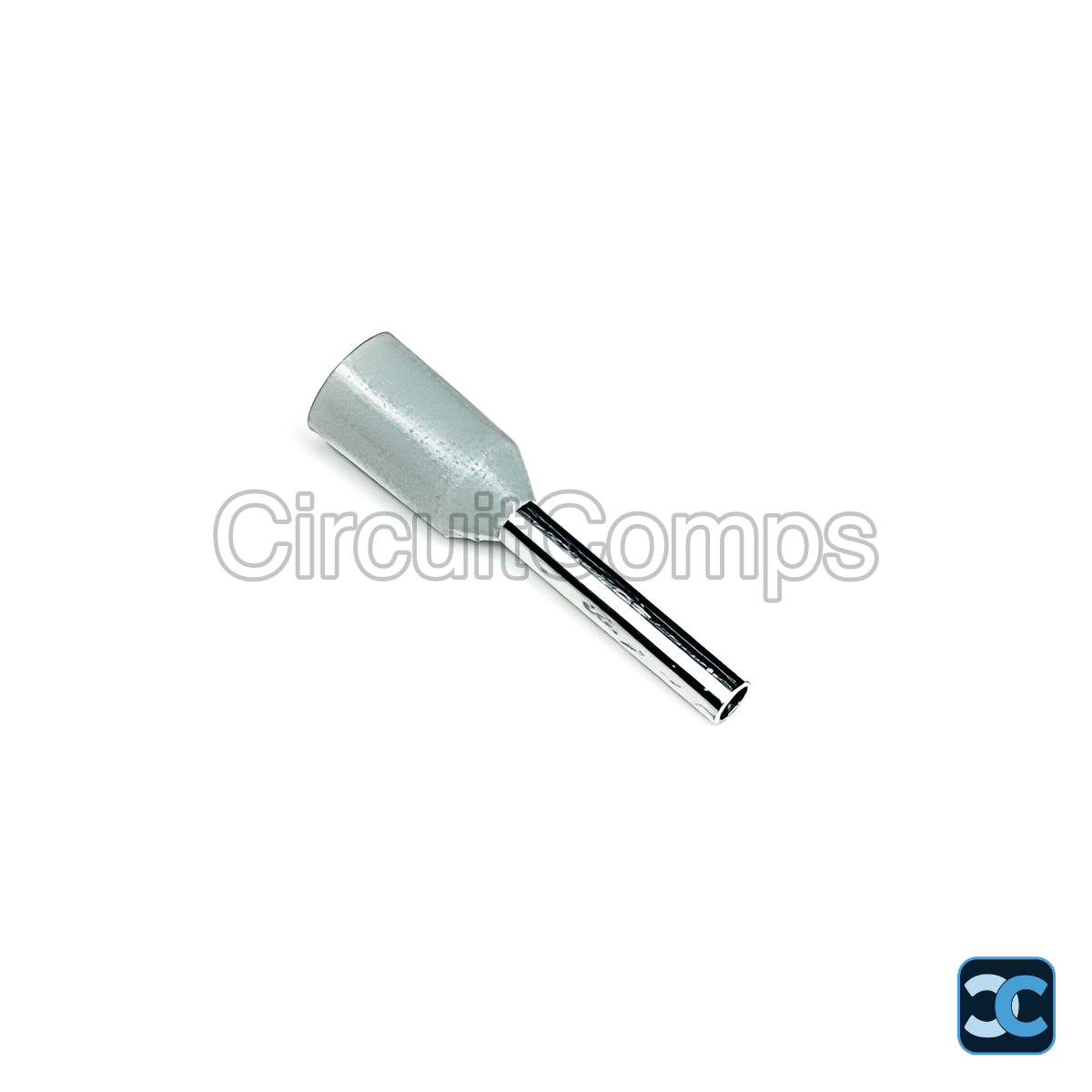 Multicomp Pro E7508 0.75mm² Wire Ferrule 1mm ID White Insulated Terminal