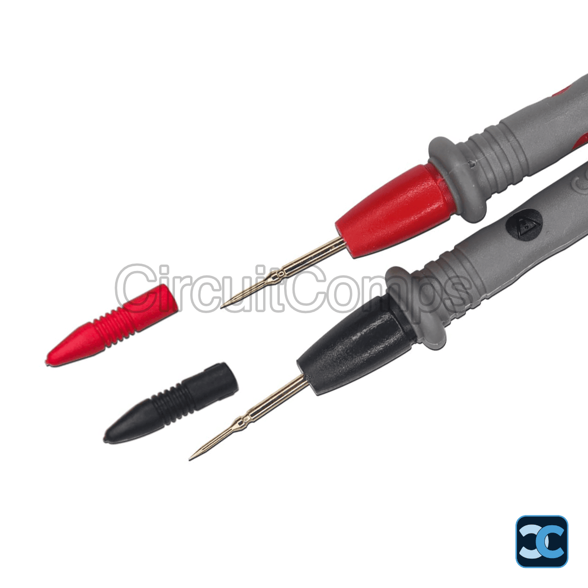 Multimeter Test Leads with Banana Plugs Gold-Plated Probe Tips 20A