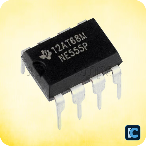 NE555P Precision Timer IC – DIP-8 – Texas Instruments