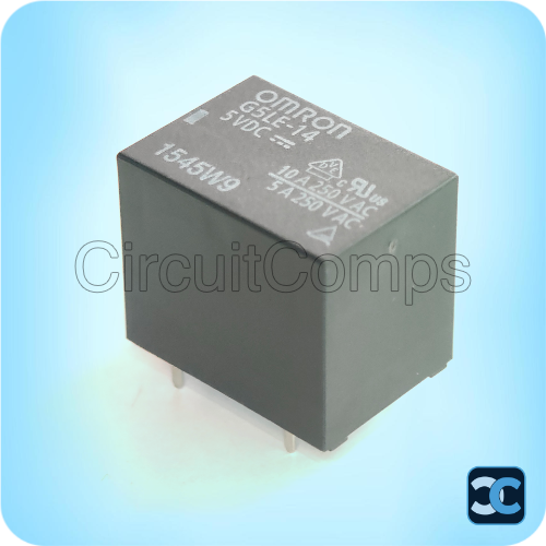 OMRON G5LE-14 DC24 SPDT 24V Relay 10A Through Hole