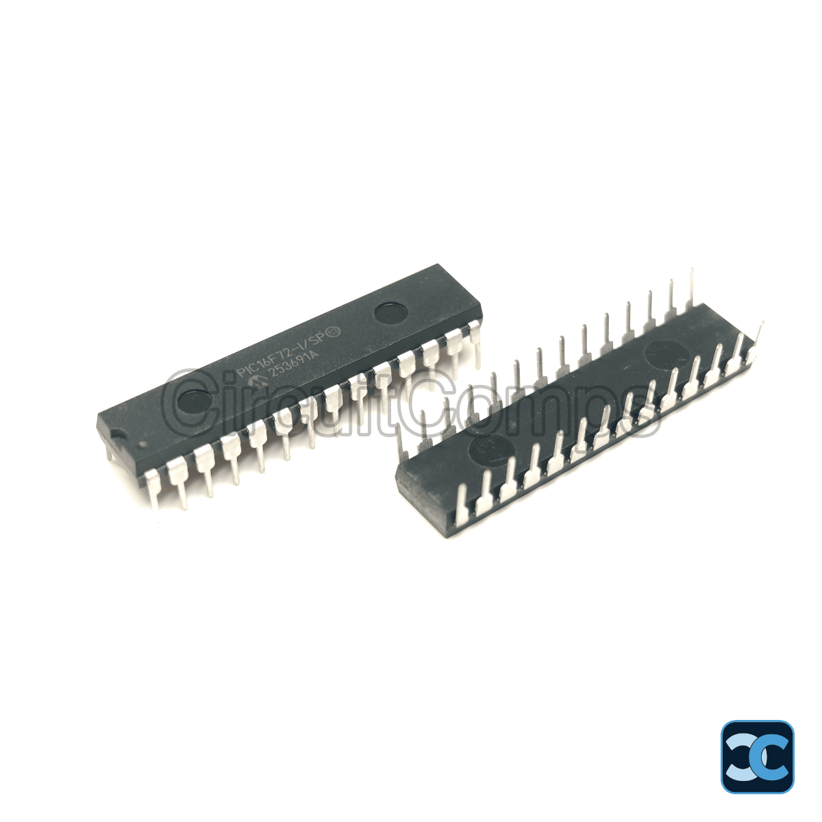 PIC16F72-I/SP 8-Bit CMOS Flash Microcontroller 28 pin DIP