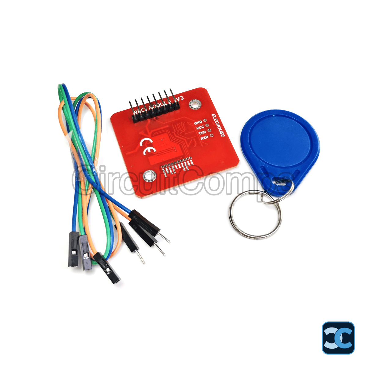 PN532 NFC RFID Module V3 - Read/Write Kit (I2C/SPI/UART, Arduino Compatible)