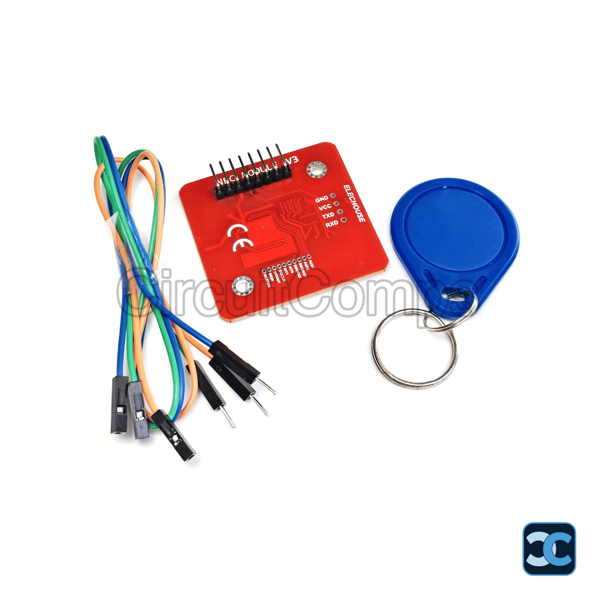 PN532 NFC RFID Module V3 - Read/Write Kit (I2C/SPI/UART, Arduino Compatible)