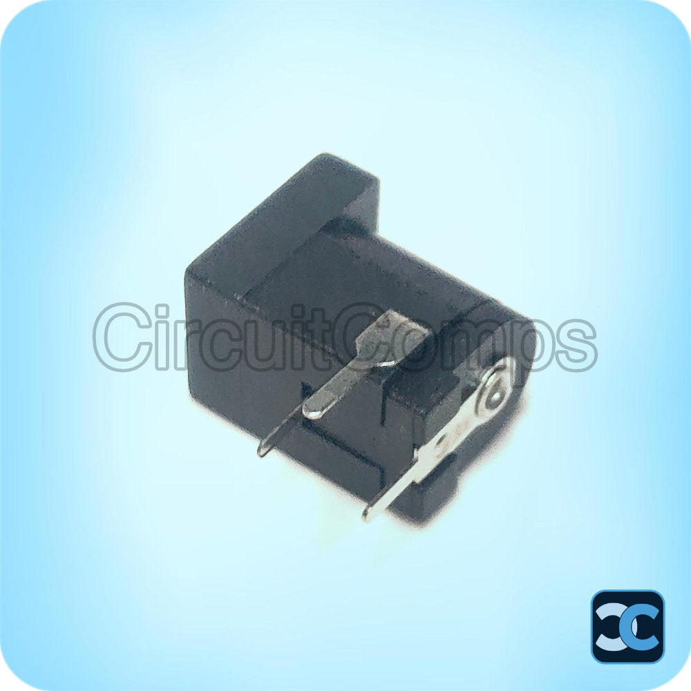 DC Power Socket 5.5x2.1mm 1mm Pin PCB Mount Barrel Jack