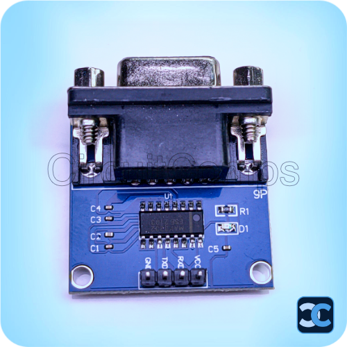 RS232 to TTL Serial Interface Module – MAX3232 Chip – DB9 Connector