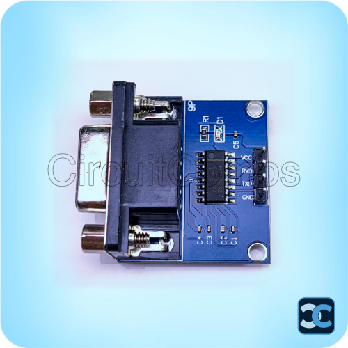 RS232 to TTL Serial Interface Module – MAX3232 Chip – DB9 Connector