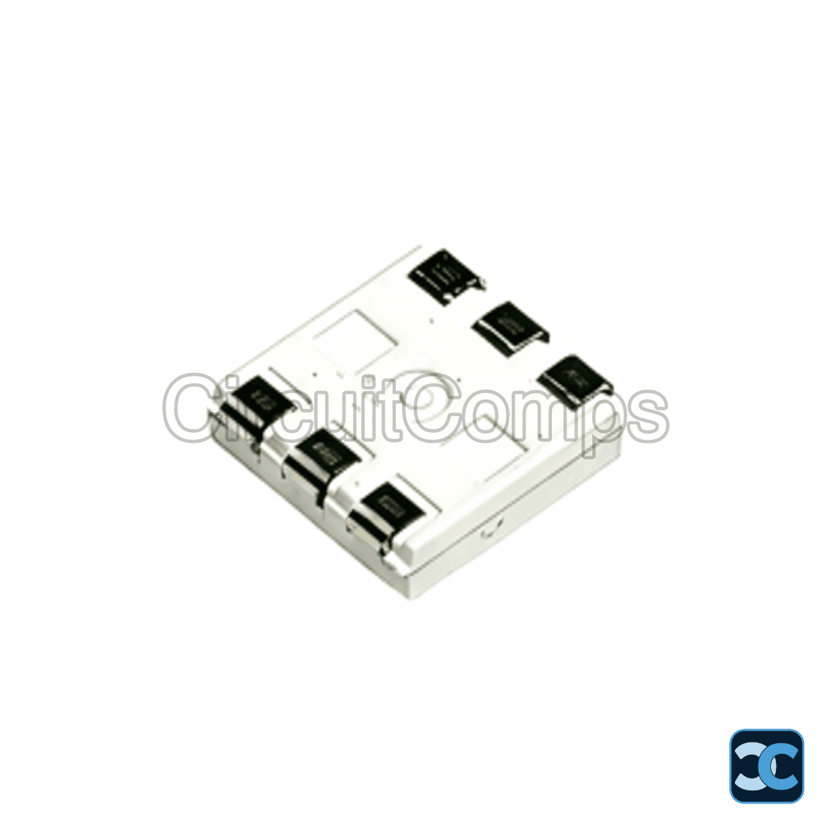 Red LED SMD 5050 Package - Triple Chip (3x Red LEDs)