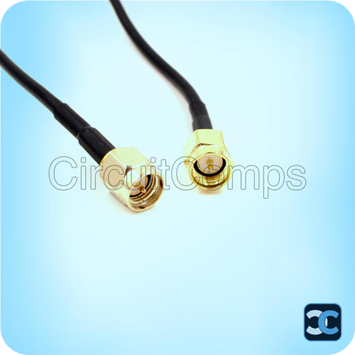 SMA Male to SMA Male Cable 1 Meter RG174 RF Coaxial Cable