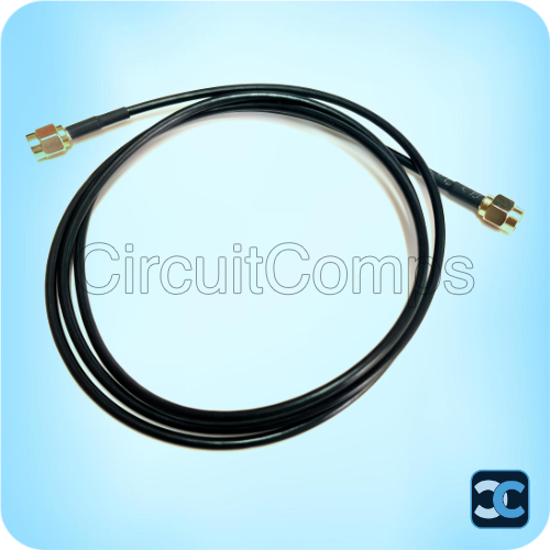 SMA Male to SMA Male Cable 1 Meter RG174 RF Coaxial Cable