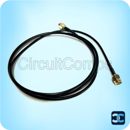 SMA Male to SMA Male Cable 1 Meter RG174 RF Coaxial Cable