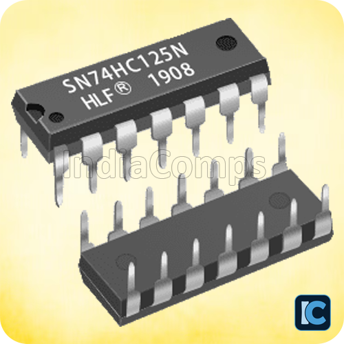 SN74HC125N – 2V to 6V Quad Buffer with 3-State Outputs – DIP-14 – Texas Instruments