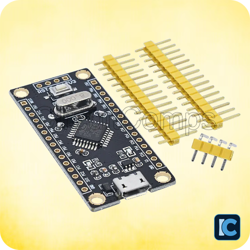 STM8S105K4T6 Minimum System Board | STM8 ARM 8-Bit Core Microcontroller Development Board