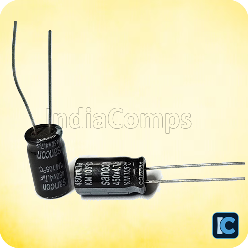 Sancon 4.7uF 450V High-Quality Audio Capacitors – 10x20mm
