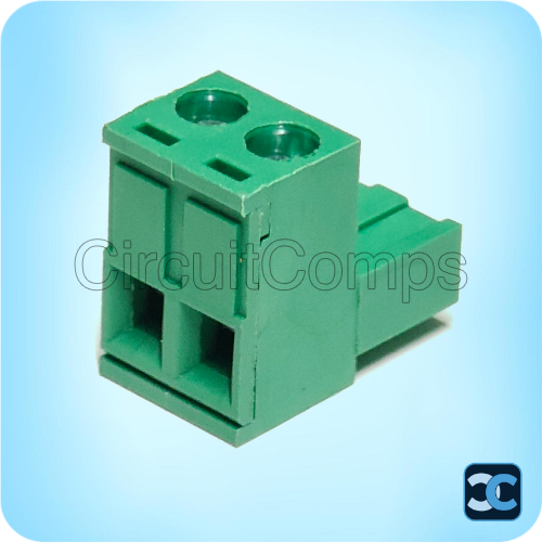 Xinya XY2500 2 Pin 5.08mm Female Right Angle Pluggable Terminal