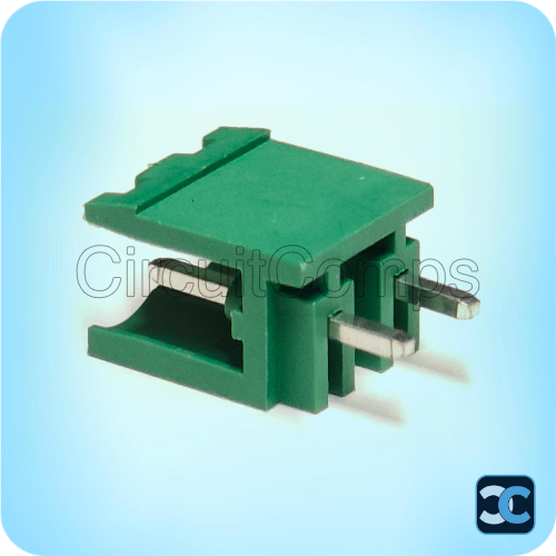 ZB XY2500 2 Pin 5.08mm Straight Male Pluggable Terminal