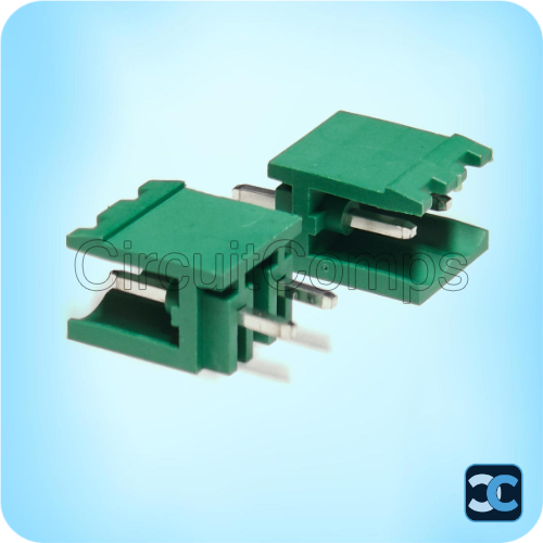 ZB XY2500 2 Pin 5.08mm Straight Male Pluggable Terminal