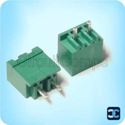 ZB XY2500 2 Pin 5.08mm Straight Male Closed Type Pluggable Terminal