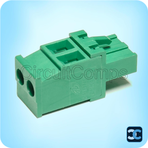 Xinya XY2500 2 Pin 5.08mm Straight Female Pluggable Terminal