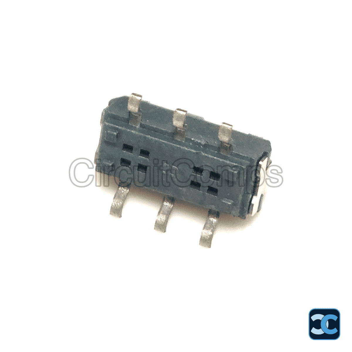 Slide Switch SMD Vertical 6-Pin DPDT 2-Position