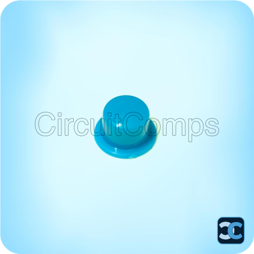 6x6mm Tactile Switch Cap Blue R5.5 ID 3.1mm