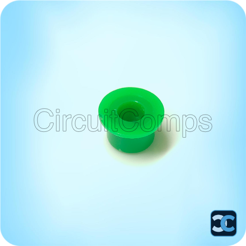 Blue Cap R5.5 ID 3.1mm for 6x6 Tactile Switch 10–16mm Height