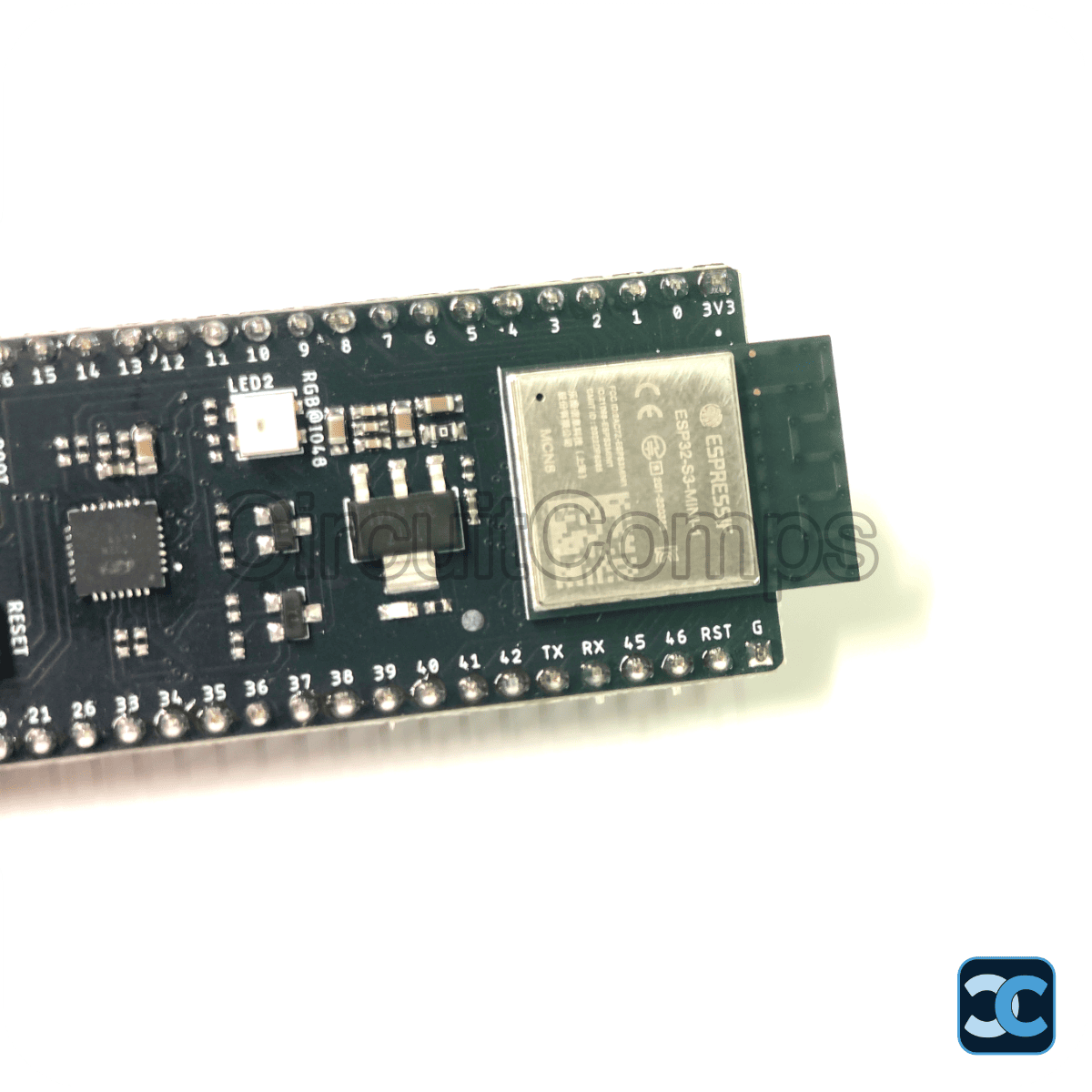 ESP32-S3 Development Board SmartElex WiFi Bluetooth 5 IoT - Soldered