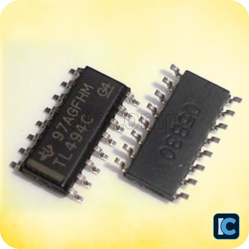 TL494CD PWM Controller IC – Texas Instruments – SOIC-16 Package