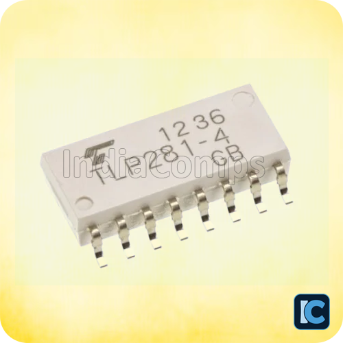 TLP281-4 Transistor Output Optocoupler IC (Toshiba) – SOIC-16 SMD
