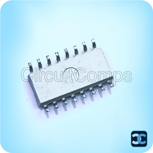 TLP281-4 Transistor Output Optocoupler IC (Toshiba) – SOIC-16 SMD