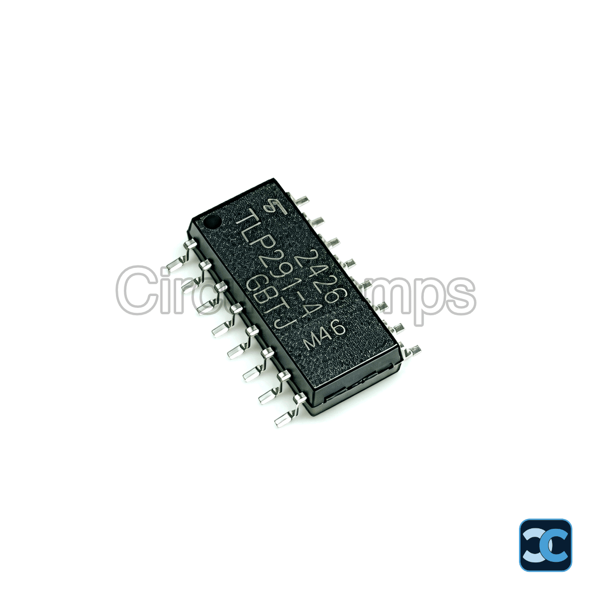 TLP291-4 Quad Channel Phototransistor Optocoupler SOIC-16 2500Vrms - Toshiba
