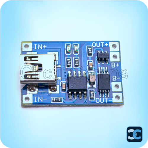 TP4056 Li-Ion Battery Charging Module Mini USB 1A 5V