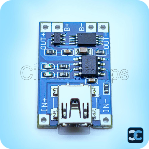 TP4056 Li-Ion Battery Charging Module Mini USB 1A 5V