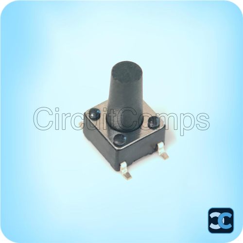 Tactile Switch 6x6x10mm SMD 4 Pin Momentary Push Button