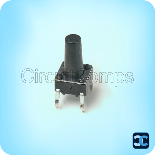 Tactile Switch 6x6x11mm 4 Pin Through Hole Momentary