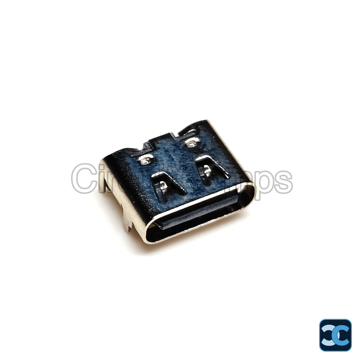 USB 3.1 Type-C Female 6 Pin SMD Reversible Charging Connector