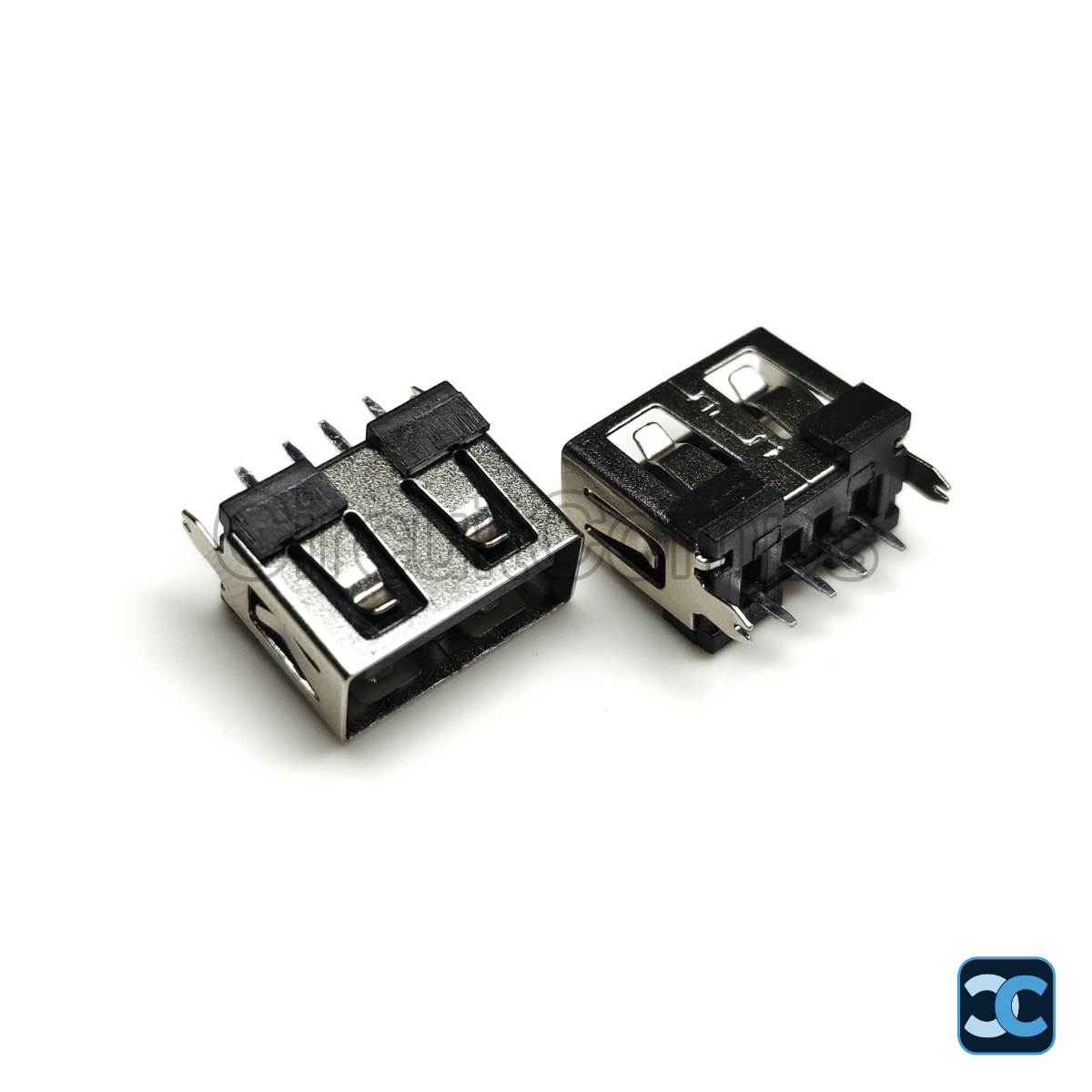 USB Type A Female 4 Pin Through Hole Connector 1.5A