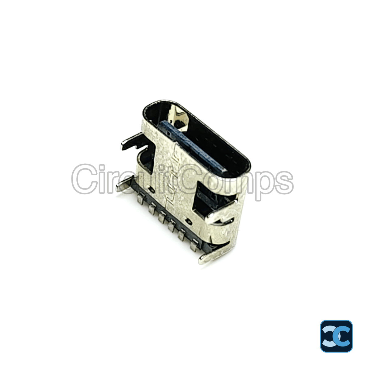 USB Type C Female 6 Pin SMD Connector 5A