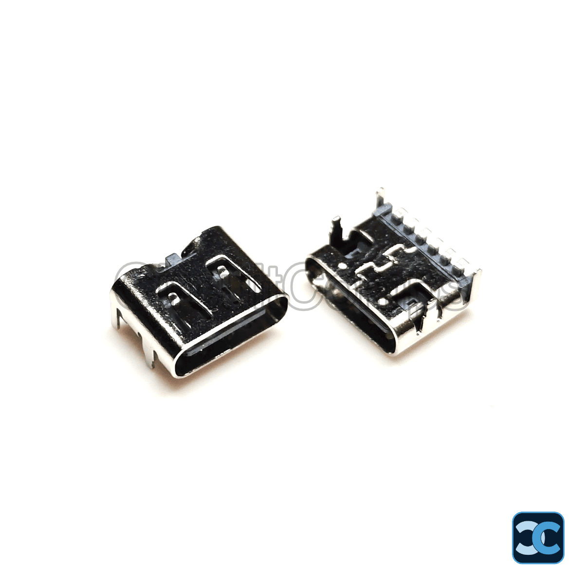 USB Type C Female 6 Pin SMD Connector 5A