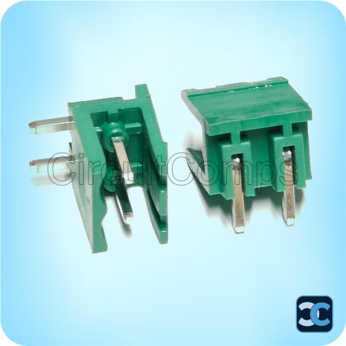 ZB XY2500 2 Pin 5.08mm Right Angle Male Pluggable Terminal